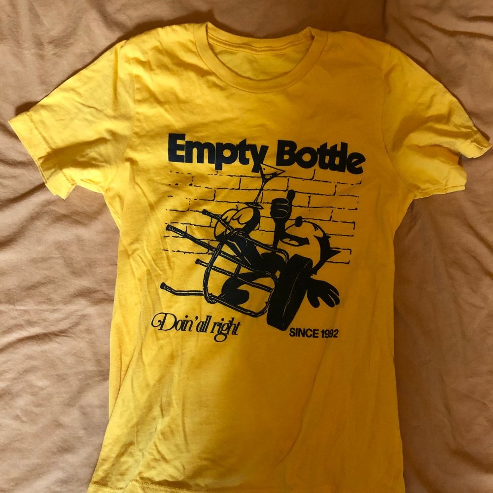 Empty Bottle Chicago T Shirt Felix the Cat